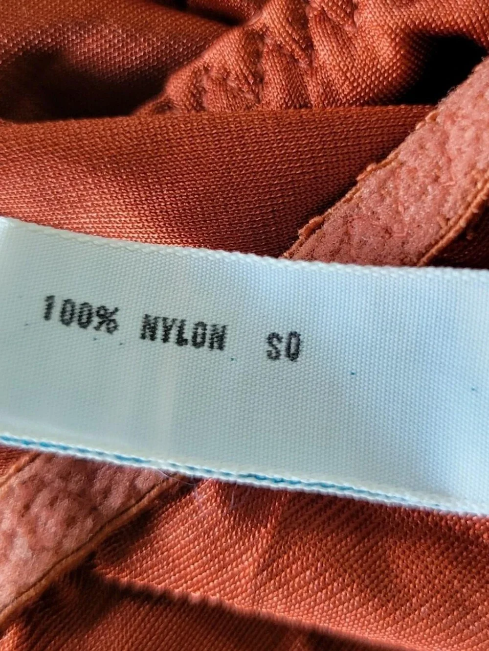 JcPenney | Vintage Rust Orange Slip Skirt